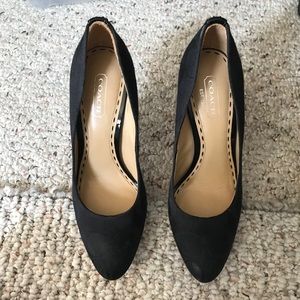 Coach black pumps